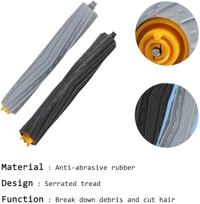 MZY LLC 29 Pack Replacement Parts for iRobot Roomba 800 900 Series 805 860 870 871 880 890 960 980 985 Vacuum Accessories, Replenishment Kit with 10 Filter,10 Side Brush, 2 Debris Extractor,1 Brush