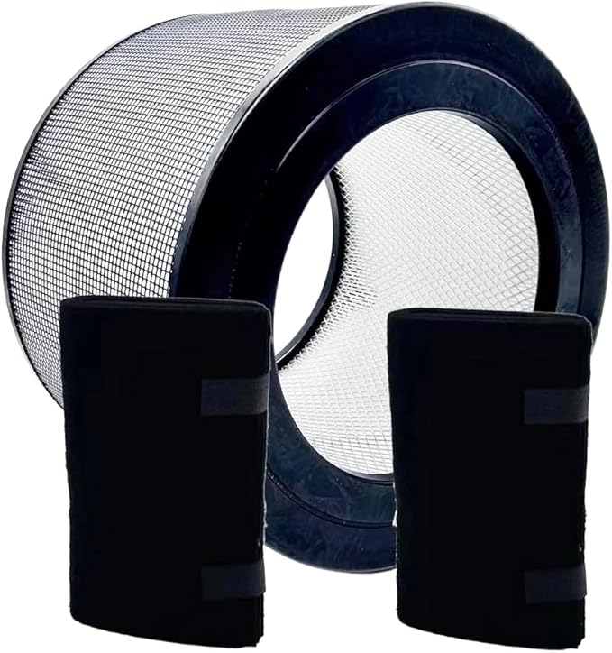 Replacement Air Filter 21600/21500 Compatible With Honeywell 8330c 11500 (EV-15), 11502 11526 18155 61500 Series,H13 True HEPA Filtration Activated Carbon Filter(1HEPA + 2Carbon Pre-Filter)