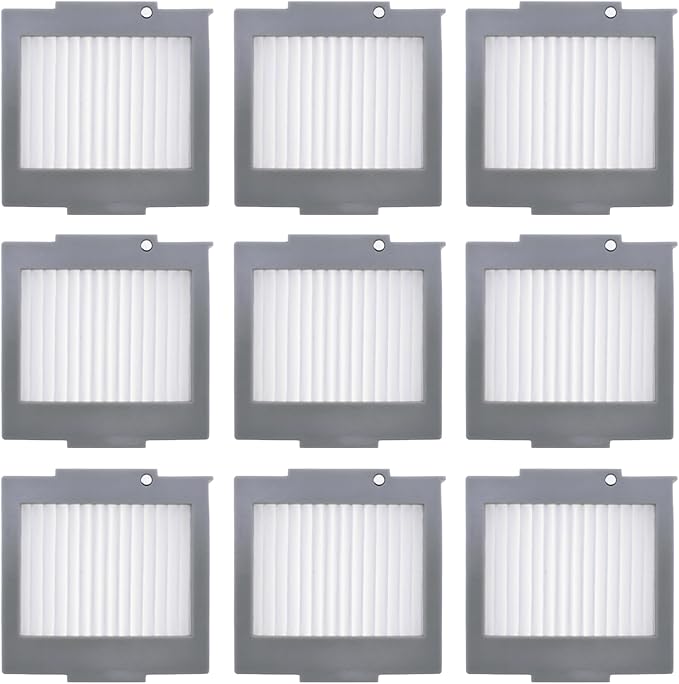 Neutop Replacement HEPA Filters Compatible with iRobot Roomba Max 705 Vac/Plus 504 Vac, Robot Parts High-Effiency Filter Accessories, 9-Pack