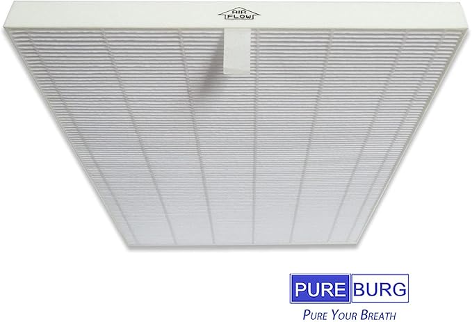 PUREBURG D3 Replacement Filter Compatible with Winix D360 Air Purifier 1712-0101-02, H13 HEPA + 6 x Activated Carbon Pre-Filters,For Air Clean Dust VOCs