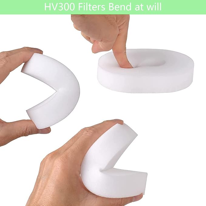 for Shark HV301 HV302 Replacement Filters Rocket Ultra-Light Pet Corded Bagless Stick Vacuum Compatible HV290 HV300 HV301 HV302 HV303 HV305 HV307310 HV308 HV310 UV450 CS100 CS110