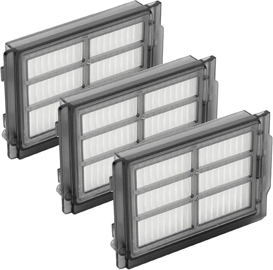 (3 Pack) Plus 505 Combo Replacement HEPA Filters Compatible with iRobot Plus 505 Combo robot + AutoWash dock/Plus 405 Combo Robot Vacuum, Upright Filter, Canister Filters