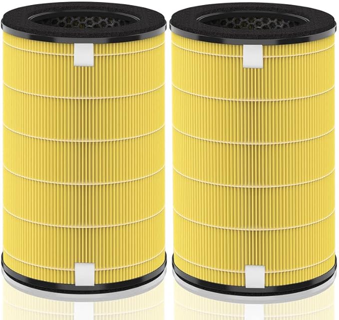 AP-T45 AP-T40FL Replacement Filter Compatible with 1461901 HoMedics Air Puri-fier Filter Replacement for AP-T40 AP-T40WT AP-T45WT H13 True HEPA Filters for Pet Care, 2-Pack