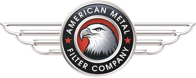 MIAMI-CAREY Aluminum Range Hood Filter - 9" x 10 3/32" x 3/8" - Pack of 2 Filters - Reusable, Compatible with GEMLINE, BROAN - Layered Expanded Bonded Aluminum Mesh