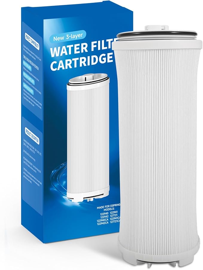 122943 E3 Carbon Filter Compatible with Amway eSpring Water Purifier（122940, 122941, 122942, 127721, 122940CA, 122941CA, 122942CA）, Made From Natural Fibers and PP Material. Ensures Your Water Safety.