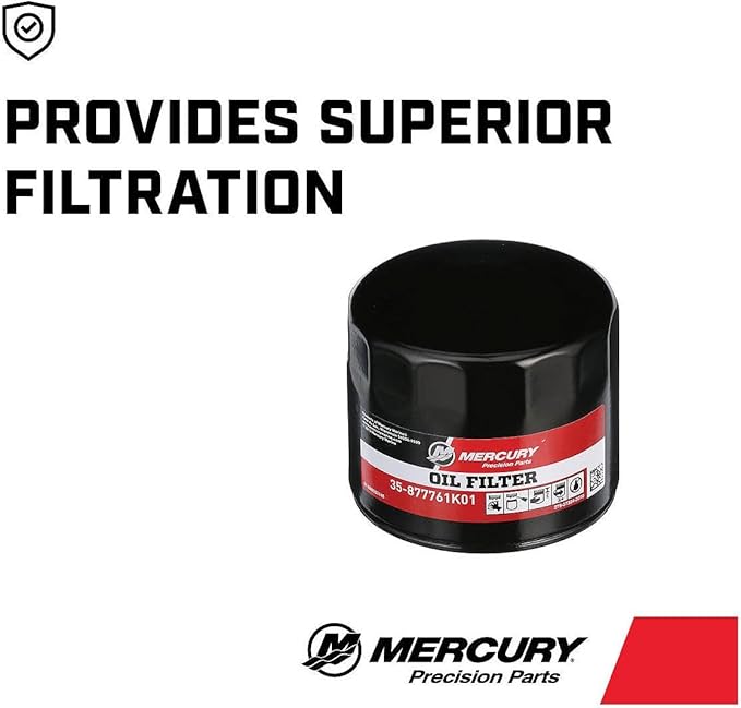 Mercury Outboard 4-Stroke Oil Filter 35-877761K01