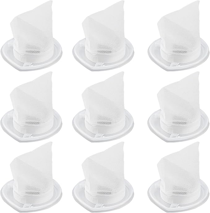 Improvedhand EVF100 Filter Replacement Compatible with Black & Decker Hand Vacuum HNV220B HNV115J HNV215B HNV115B 90590689 Series Cleaners, 9 Pack