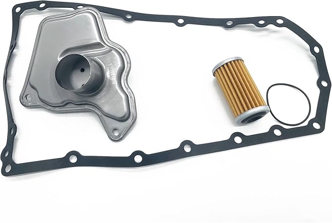 JF017E RE0F10D Transmission Filter Oil Pan Gasket Kit Compatible with Nissan 2012-2021 Altima Juke Maxima Murano Pathfinder Quest Rogue Sport 1.6L 2.0L 2.5L 3.5L 3.5L Replaces 31728-29X0D 31726-3JX0A