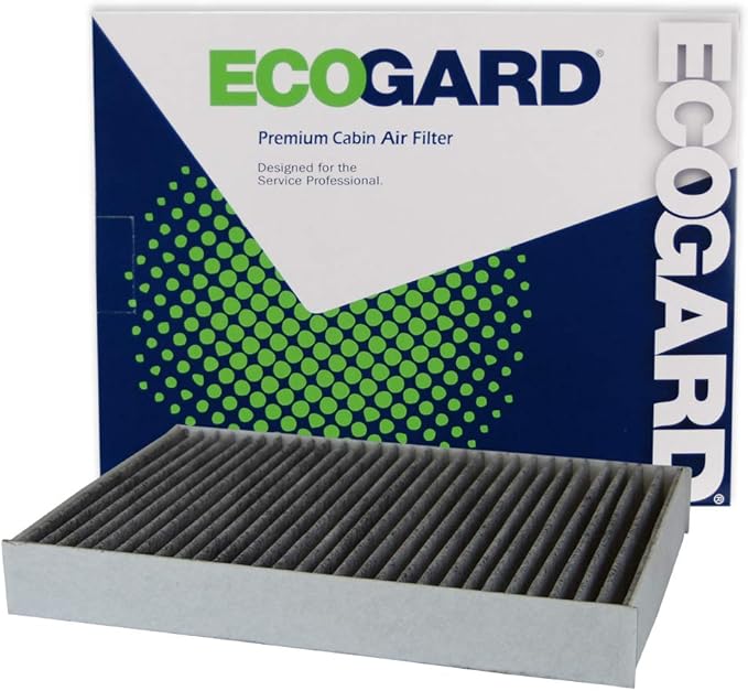 ECOGARD XC11582C Premium Cabin Air Filter with Activated Carbon Fits 2012-2016 Tesla S