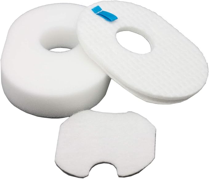 Lemige Vacuum Filters Replacement for Shark Rocket HV300, CS100, CS110, HV301, HV302, HV303, HV305, HV308, HV310, UV450, 12 Foam Filters + 12 Felt Filters + 12 Post-Filters, Compare to Part XFFV300
