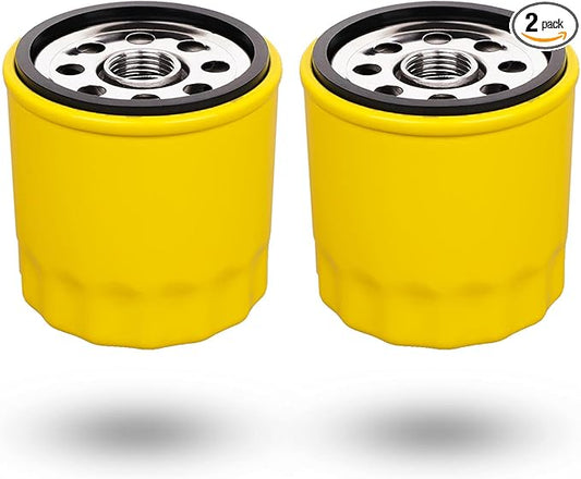 HOODELL 2 Pack 52 050 02-S Oil Filter, Pro Performance for Kohler M18 M20 SV715 SV725 SV735 CV13S CV15S CV22S Engine 52 050 02 5205002S 52 050 02-S1 Oil Filter
