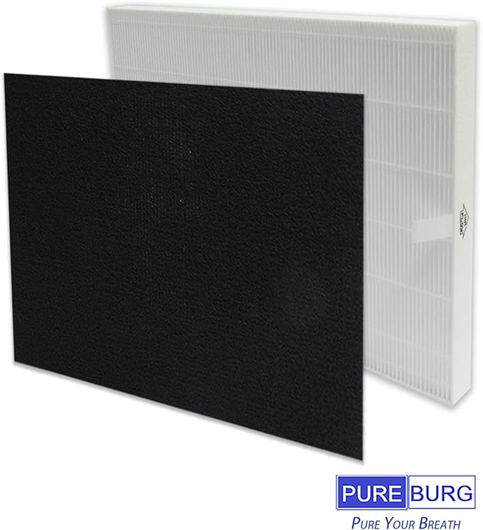 PUREBURG Replacement Filter Compatible with WINIX PlasmaWave P150 & B151 C545 Air Purifiers, Filter C & S,H13 HEPA Activated carbon 2+8