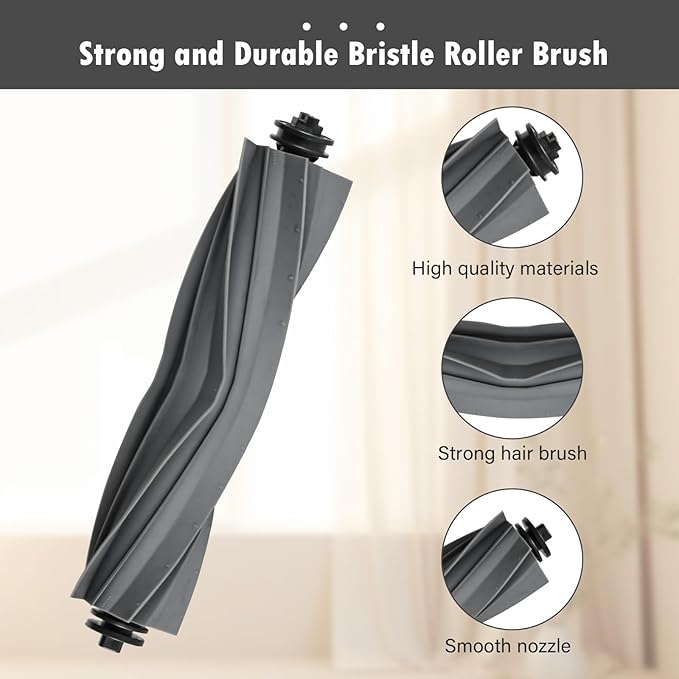 24 Pack Replacement Accessories for Dreame L20 / L30 Ultra Robot Vacuum, 1 Main Brush 4 HEPA Filters 6 Side brushes 6 Mop Pads 6 Dust Bags 1 Cleaning Brush