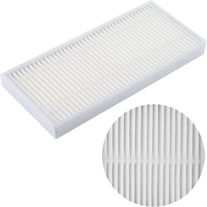 12 Pack Filter Replacement Compatible with OKP Life K2 K3 K3A K4 K5 and Lefant M210 M210S M210B M213 Robot Vacuum,okp life k2 replacement parts 6 Side Brushes,6 Filters