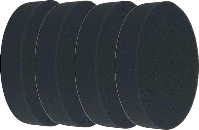 4 Pack 1608225 Filter Replacement for Bissell Powerforce Helix Turbo Rewind Bagless 1797 1700 1701 1797 2191 2191U 2190 Cleanview 2254 2258 3534 2492 2494 3675 Upright Vacuum, Part #1608225