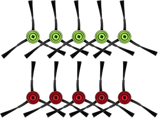 (10 Pieces) Replacement Side Brush Compatible with Tikom L9000/ L8000/ L8000 Pro/ G8000/ G8000 Pro Series Vacuum Cleaner, Robotic Vacuum Side Brushes