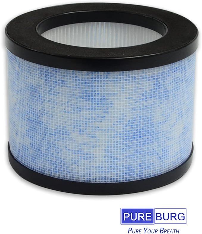 PUREBURG Replacement Filter Compatible with ToLife TZ-K1 Intelabe EP1080 & AROEVE MK01 MK06 Kloudi DH-JH01 POMORON MJ001H MJ012H & FreAire KN-6391RGB Air Purifiers,2-Pack
