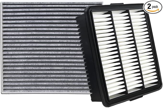 28113-AA100 Engine Air Filter & CF12820 Cabin Air Filter Fits for 2021-2025 Hyundai Elantra 2022-2023 Elantra N 2024-2025 Kona (Not Fit Hybrid)