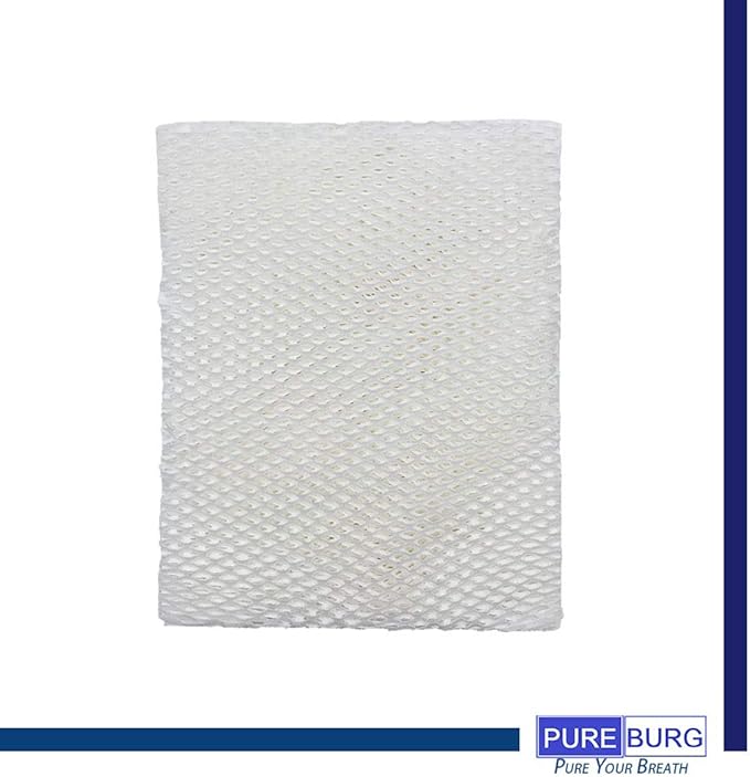 PUREBURG HFT600 Replacement Humidifier Wick Filters Compatible with Honeywell HFT600 Fits HEV615 and HEV620 Series Top Fill Tower humidifier,Filter T, 4-Pack