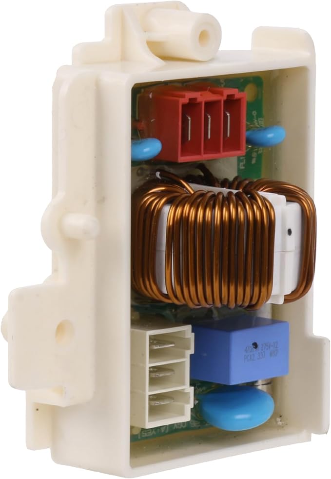 Metal & Plastic Washing Machine Noise Filter Replacement for LG EAM60991315 EAM60991301
