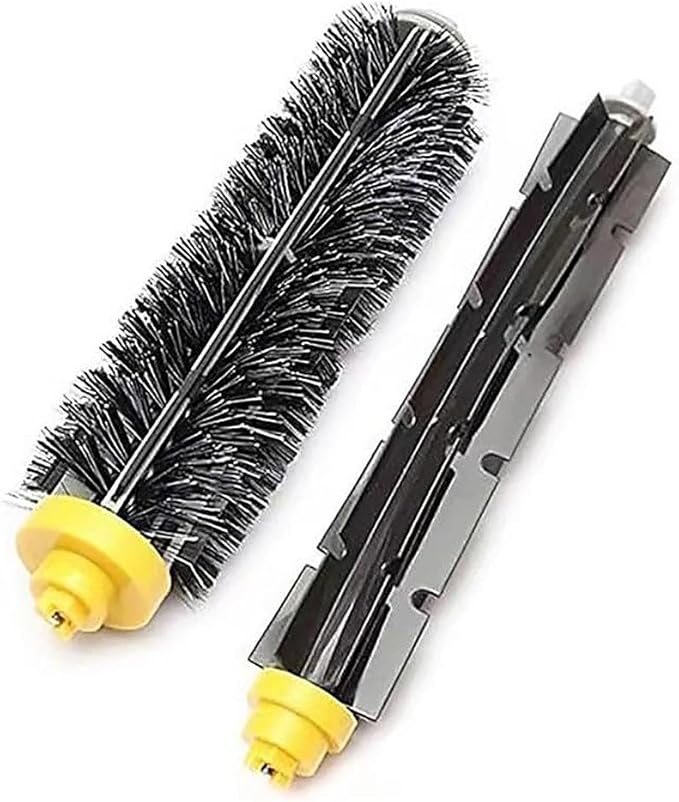 Replacement Parts Kit for irobot Roomba 600 Series 694 676 675 692 695 677 671 690 680 660 650 620 614 610 600 & 500 Series 595 585 564 Vacuum Robot, 1 Set Main Brush, 2 Filter, 4 Side Brushes