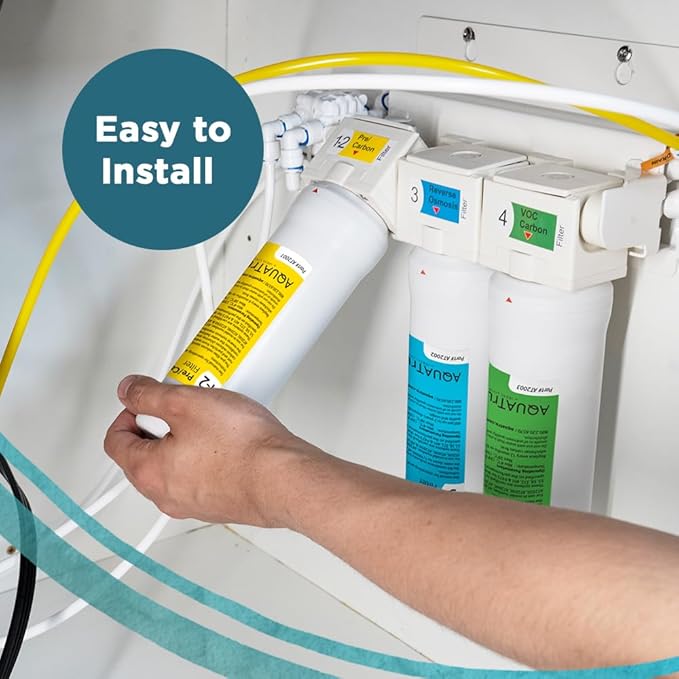 AquaTru Reverse Osmosis Filter (Stage 3) – Compatible with AquaTru Classic, Classic Smart & Under Sink Purifier Models