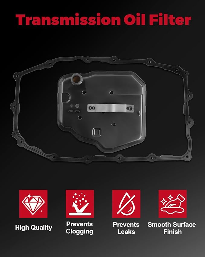 TF922 Automatic Transmission Fluid Filter Compatible with ATS CT4 CT6 CTS ESCALADE |CHEVROLET EXPRESS 2500 EXPRESS 3500 SILVERADO 1500|CANYON SAVANA SIERRA 1500 YUKONXL 24268875, 24274402