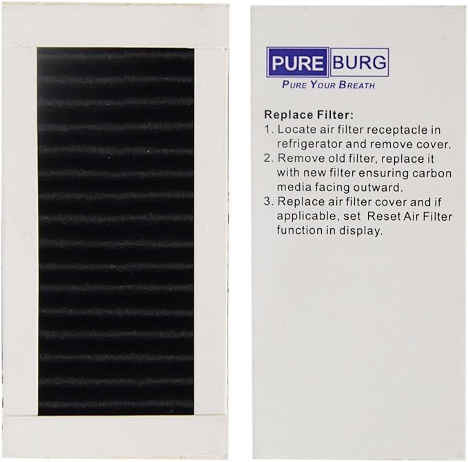 PUREBURG PAULTRA2 Replacement Refrigerator Air Filter Compatible with Frigidaire Paultra II, Pure Air Ultra II, Electrolux 242047805 5303918847 EAP12364179 Replace part 5303918847,12-Pack