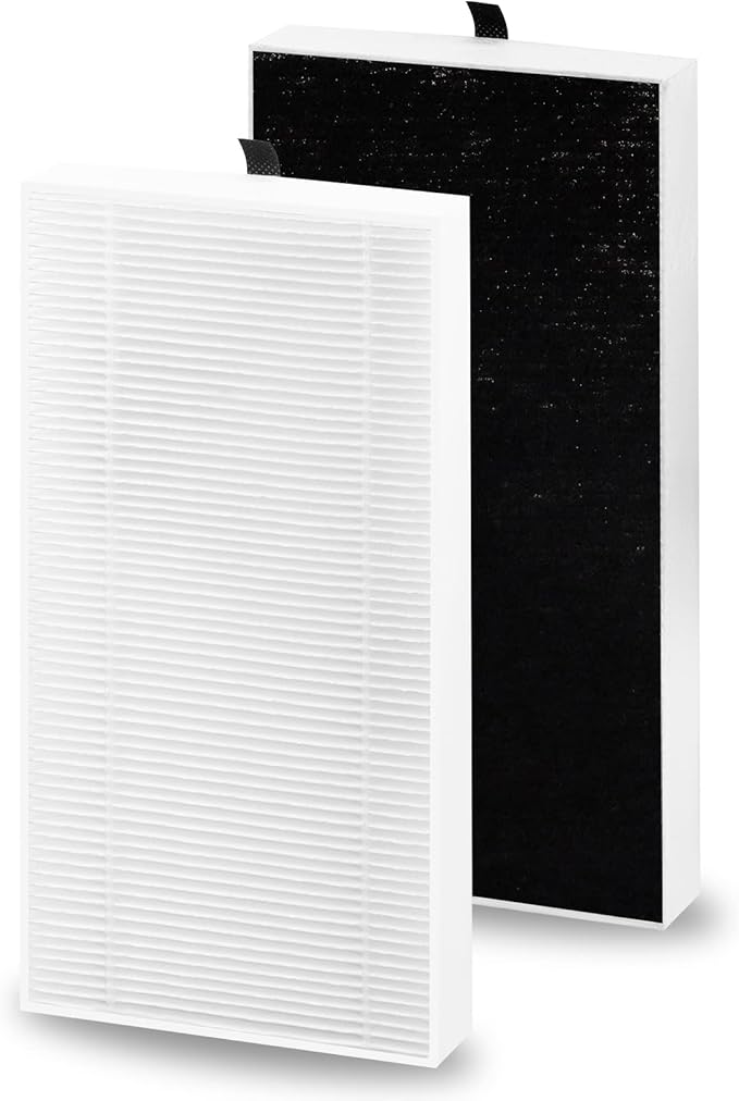 Type U Filter Replacement for Honeywell HRF201B, HHT270, HHT270W, HHT290 and Febreze FRF102B, FHT170, FHT180, FHT190 Series Air Purifier by Funmit, 2 Pack