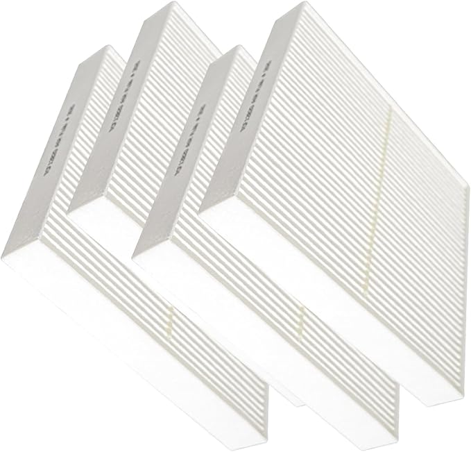 4Pcs Cabin Air Filter, CF12820 Replacement for Kia EV6 EV9 K4 K5 Niro EV Sorento Sporta-ge, Replace OE# 97133-L1000, 97133-N9100