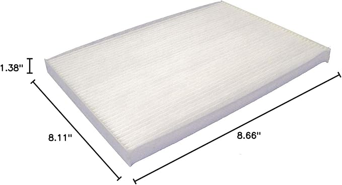 BOSCH P3907WS Workshop Cabin Air Filter - Compatible with Select Nissan Rogue, Sentra