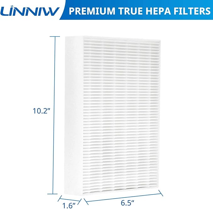 HPA300 HEPA Filter R for Honeywell Air Purifier Filter Replacement HPA200, HPA100, HPA090, HPA5300 Series Models, Fits for Honeywell Filter R, Replaces No. HRF-R1 HRF-R2 HRF-R3, 9 Pack