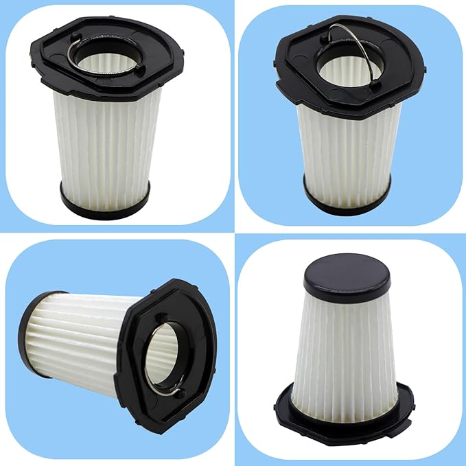 4 Pack HEPA Filter Compatible with Nicebay Vacuum Cleaner Cordless Handy Cleaner Models EV-H061