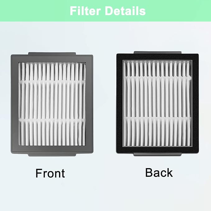 Replacement Parts Compatible for iRobot Roomba i3 i3+ i5 i5+ j5 j5+ i4 i4+ i6 i6+ i7 i7+ i8 i8+J7 /Plus E5 E6 E7 I,E &J Series Vacuum Cleaner, 1 Set Rubber Brush,8 Filters,8 Side Brushes