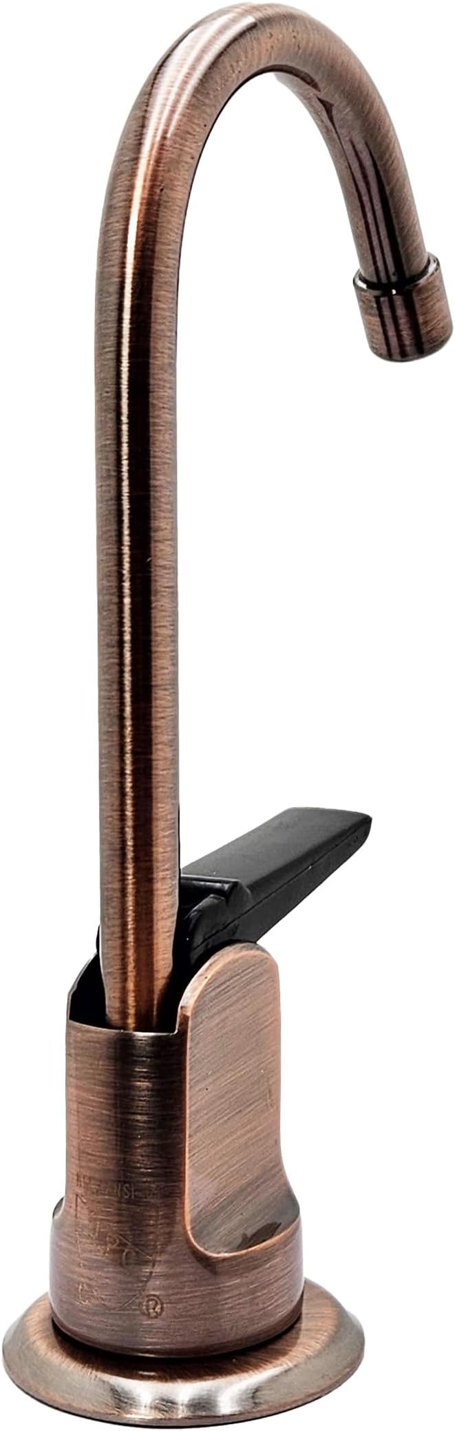 Westbrass D203-NL-11 6" Touch-Flo Style Pure Cold Water Dispenser Faucet, Antique Copper