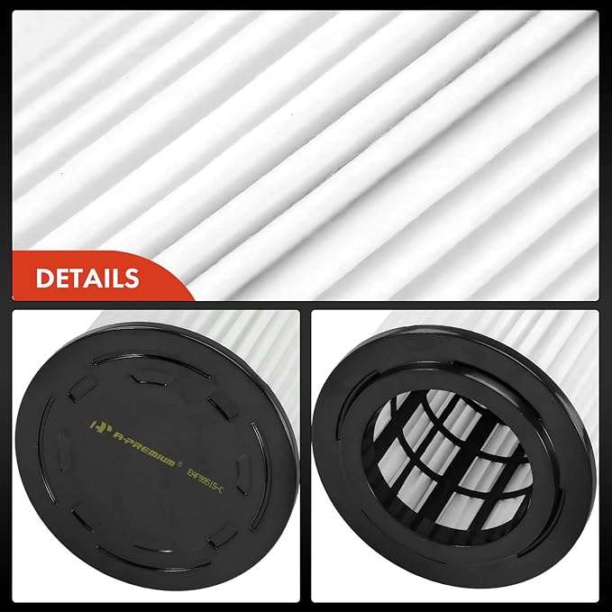 A-Premium Engine Air Filter Compatible with Hyundai Veloster N 2019-2022, Kona N 2022-2023, L4 2.0L Turbocharged