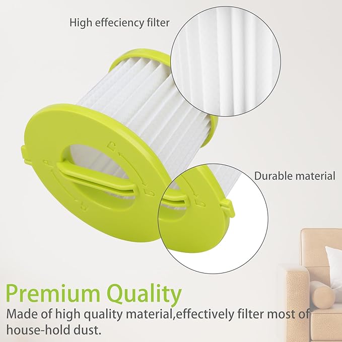 Replacement Filter Compatible with Ryobi ONE+ 18V Handheld Vacuum Models PCL700 PCL704 PCL705 Compare to Part # A32F05N A32HF00(2 Pack)