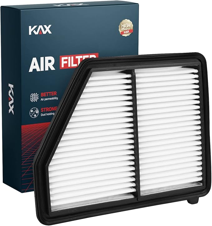 KAX Engine air Filter, CA12051 Replacement for Honda Civic Naturally Aspirated GAS 2016-2026, HR-V 2023-2025, Advanced Air Filter Media, Increased Acceleration