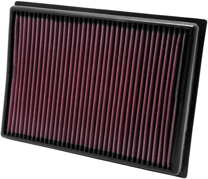 K&N High-Flow Original Lifetime Engine Air Filter: Increase Power: Premium, Washable: Compatible with 2010-2024 Toyota/Lexus: GX460, 4Runner, FJ, Land Cruiser, Prado, 33-2438
