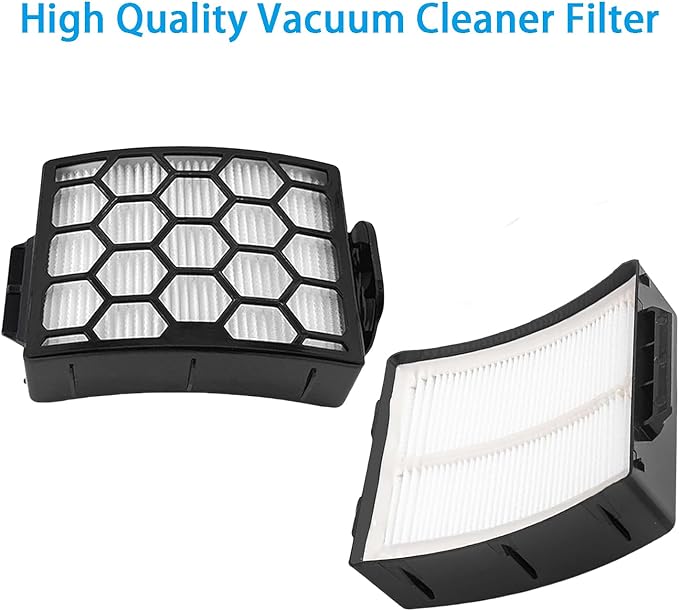 HEPA Filter Brush Roller Accessories Compatible with Shark Rotator Lift-Away Duo Clean PowerFins LA702 LA700 Upright Vacuum Cleaner Replacement Parts XHF320 XFFK320 1539FC3000