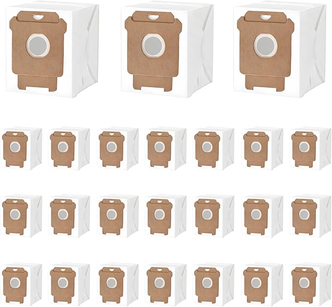 ApexOne 24 Pack Vacuum Bags for iRobot Roomba 104 Combo, 105 Combo, 105 Vac, Plus 405 Combo, Max 705 Vac, Max 705 Combo, Plus 504 Vac, Plus 505 Combo, Q0520, Combo 10 max, i, j, s Series Robot Vacuum
