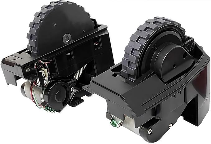 GIB Left & Right Drive Wheel Assembly Module Replacement Parts Compatible with iRobot Roomba s9 (9150) s9+ s9 plus (9550) S-Series Vacuum Cleaner [Upgraded, Lower Noise]