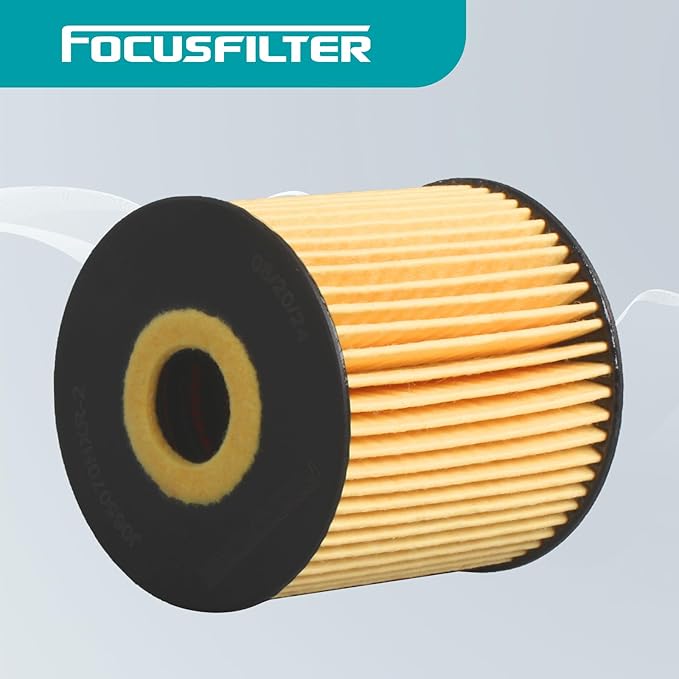 FOCUSFILTER 26350-2M000 OEM Grade Oil Filter, Compatible with Hyundai Accent, Sonata, Venue 1.6L 2020–2021 Models, Replaces 263502M000, S11830