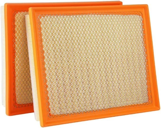 Cartist 2-Pack Engine Air Filter Custom Fit for Toyota Tacoma V6 2016-2021, Tundra 2013-2021, Sequoia 2014-2021 Automotive Air Filters Replacement for CA11895 Car Accessories