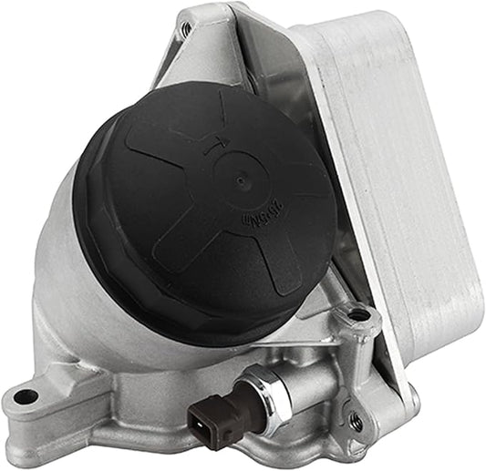11428642289 Engine Oil Cooler Filter Housing Assembly (with Oil Cooler Filter and Gasket) Compatible with 2009-2015 BMW 328i,328i xDrive,528i,528i xDrive,X1,X3,Replaces 11427548032 5989070201