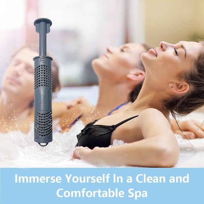 Silver Ion Cartridge for Hot Springs Spa- 3 Gray Hot Tub Silver Ion Cartridges Keep Spa Water Crystal Clear for 12-Months, Spa Mineral Sticks for Hot Tub Filter（3PCS）