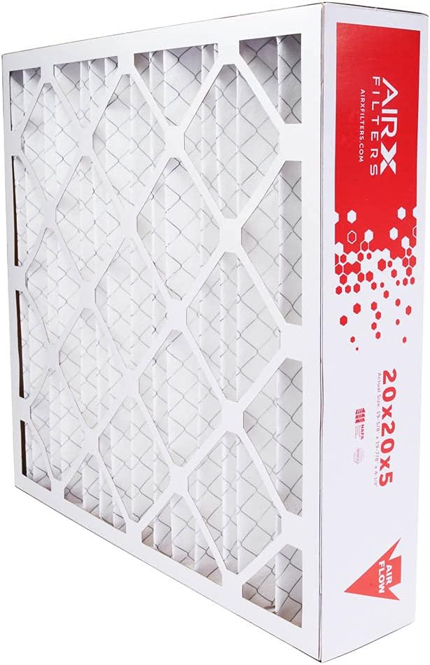 AIRx Filters 20x20x5 Furnace Filter MERV 8 HVAC AC Air Filter, Replacement for Honeywell FC100A1011 FC200E1011 CF200A1024, Dust, Pollen, Lint & Dander Control, 2-Pack