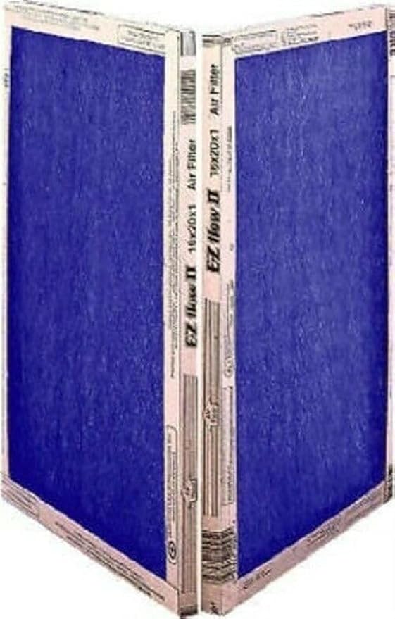 EZ Flow Replacement Furnace Filter - Fiberglass, Pack of 12-20x25x1