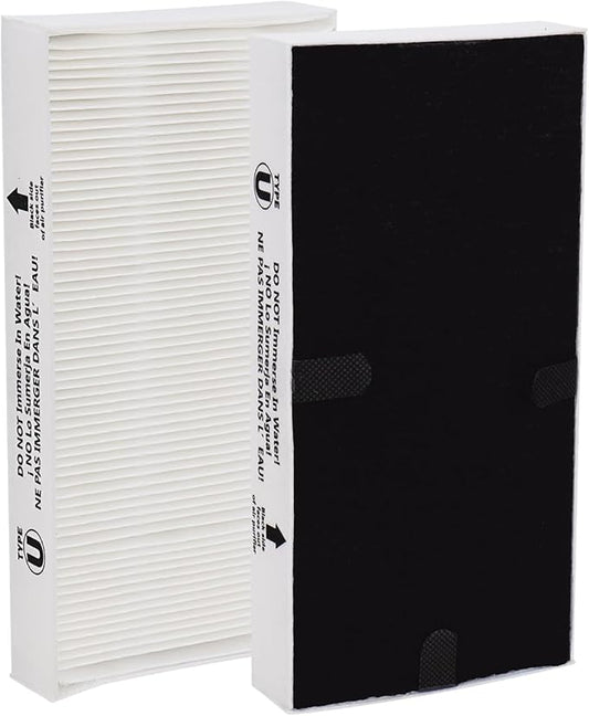 Air Purifier Filters for Honeywell HRF201B, HHT270, FHT170, FHT180, FHT190,HHT270W, HHT290 and Febreze FRF102B, FHT190W HEPAClean Series Air Purifier - Type U HEPA Filter - 2Pack