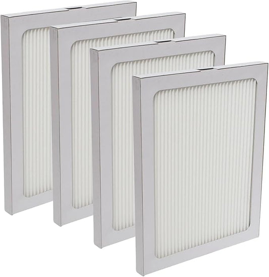 PUREBURG Replacement Filter Compatible with Santa Fe Compact70 Compact2 Ultra70 Dehumidifier, 4-Pack MERV 13 for Air Clean Dust